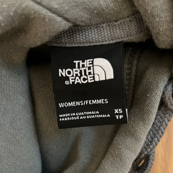 North Face Forest Green Hoodie, Size XS - Picture 3 of 3